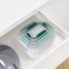 Multi-size Storage Container Sets (5Un) Sage - Nest Lock