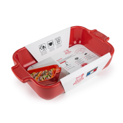 Rectangular Baker 22cm Red - Appolia
