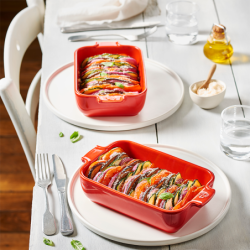 Rectangular Baker 22cm Red - Appolia