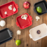 Rectangular Baker 22cm Red - Appolia