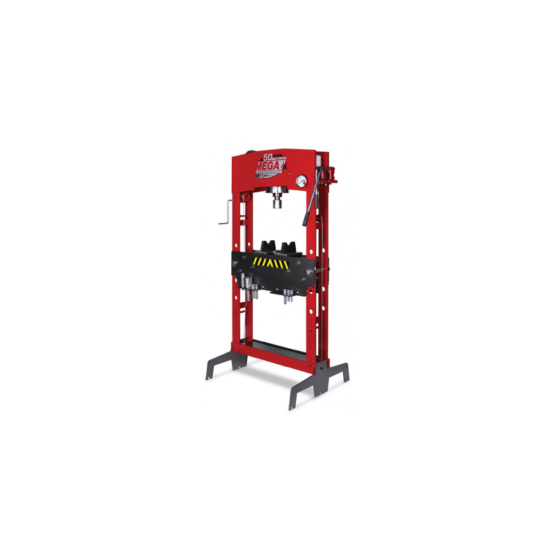 Prensa de Estructura Ancha PRD Line Bomba Manual Doble MEGA 50t