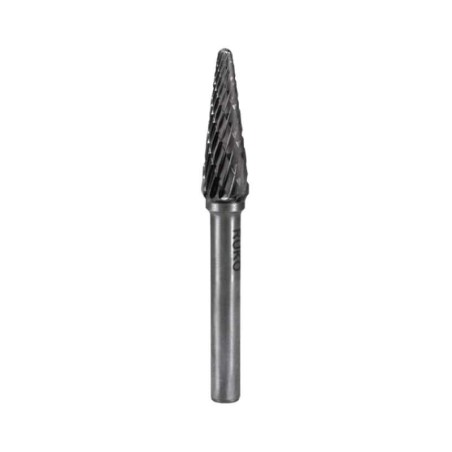 RUKO Hicoat® Hard Metal Rotating Files With HC-NFE Coating Form L - Cone Round Point (KEL) Metal Duro MD (Ø 3 mm)