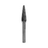 RUKO Hicoat® Hard Metal Rotating Files With HC-NFE Coating Form L - Cone Round Point (KEL) Metal Duro MD (Ø 3 mm)
