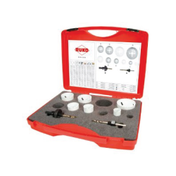 RUKO HSSE-CO 8 Bimetallic Sets in Plastic Box Sets.