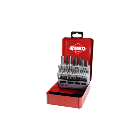 RUKO Set Of 21 Hand Open Threads HSS - Industrial Box