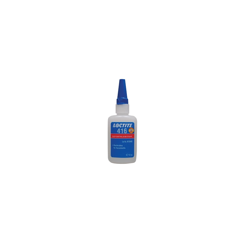 416 ADHESIVO INSTANTANEO PLASTICOS 50 G.