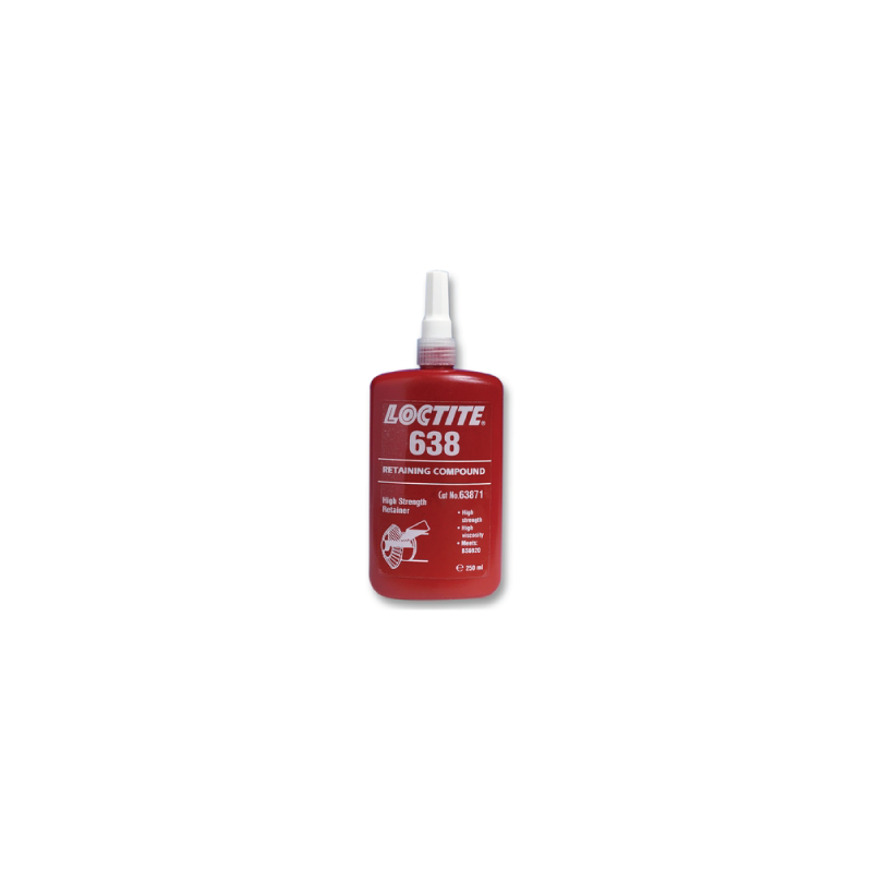 Retención de Fijación para Conjuntos Cilíndricos 250ML 638 LOCTITE
