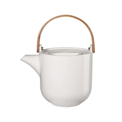 Teapot with Wooden Handle 1lt – Coppa