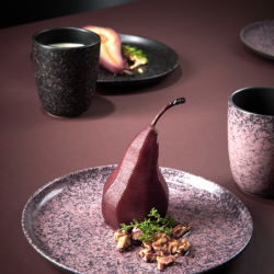 Plato de Postre Mora 21cm - Saisons