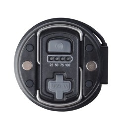 Linterna Practica Recargable Magnética CAT (225 lumens Linterna/115 lumens Top Beam)