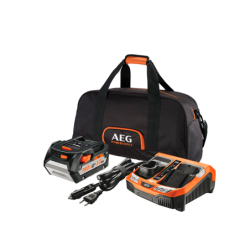 AEG 18V 5.0 Ah PROLITHIUM-ION™ Battery with Fast Charger