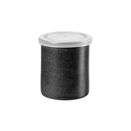 Frasco com Tampa de Plástico 7cm Preto - Kitchen'Art