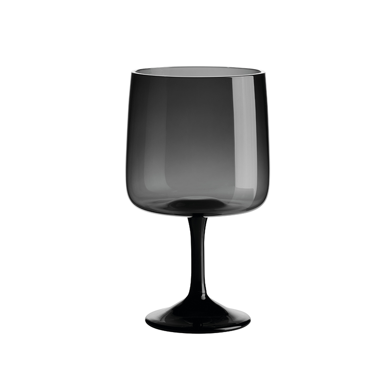 Copo com Pé Alto 200ml Cinza - Sarabi Copo com Pé Alto 200ml Cinza - Sarabi