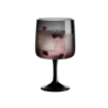 Vaso Alto con Pie 200ml Gris - Sarabi