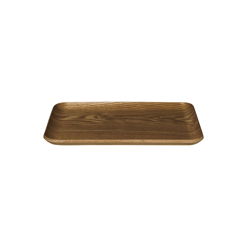 Bandeja de Madera Rectangular 27cm - Wood