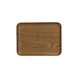Bandeja de Madera Rectangular 27cm - Wood