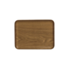 Bandeja de Madera Rectangular 27cm - Wood