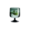 Copo com Pé 200ml Verde - Sarabi