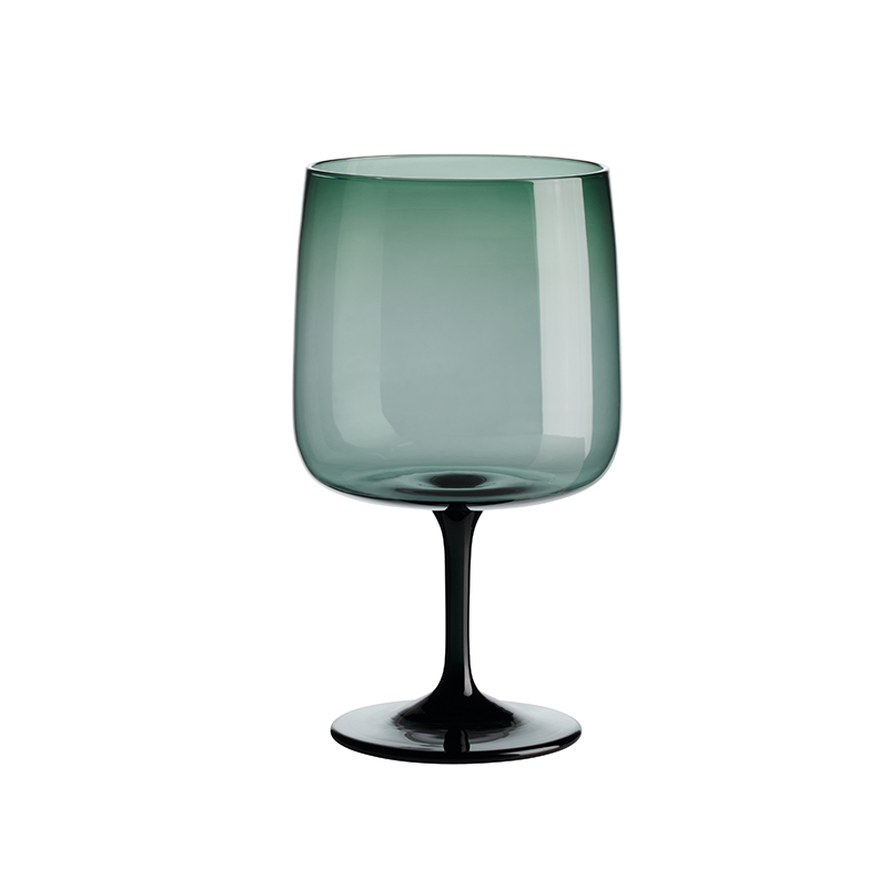 Copo com Pé Alto 200ml Verde - Sarabi
