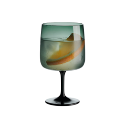 Vaso Alto con Pie 200ml Verde - Sarabi