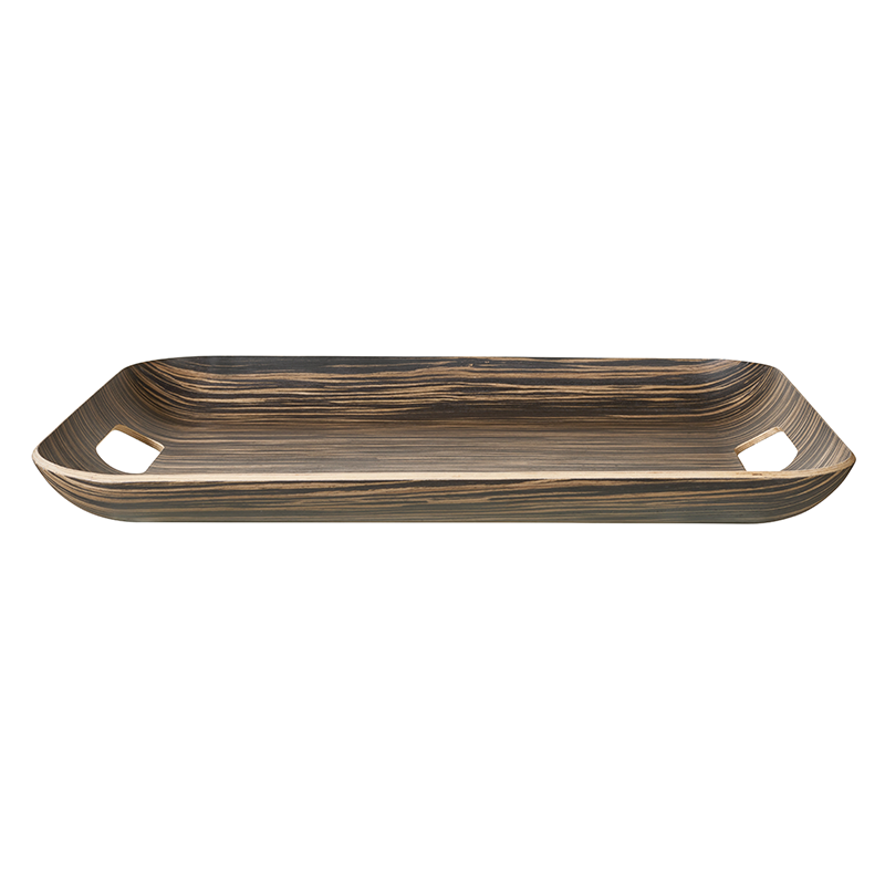 Bandeja de Madera Rectangular 45cm Ebano - Wood Bandeja de Madera Rectangular 45cm Ebano - Wood