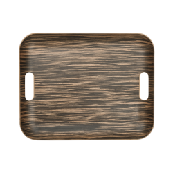 Bandeja de Madera Rectangular 45cm Ebano - Wood