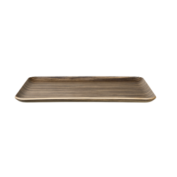 Bandeja de Madera Rectangular 36cm Ebano - Wood