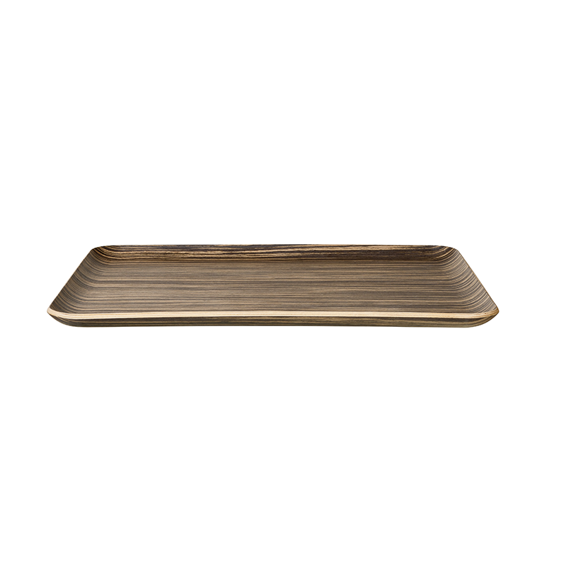 Bandeja de Madera Rectangular 36cm Ebano - Wood