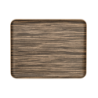 Bandeja de Madera Rectangular 36cm Ebano - Wood