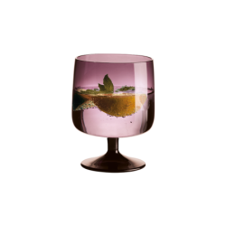 Copo com Pé 200ml Berry - Sarabi