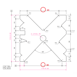 MATRIZ 110X110X6100MM