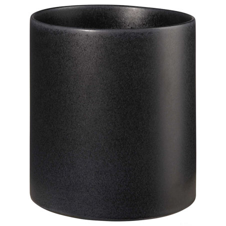 Macetero Negro Cilindrico 29cm - Haruko