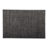 Mantel Individual Negro Plateado - Pvc