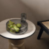 Glass Bowl Grey Ø30cm - Ajana