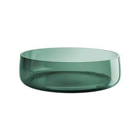Taça de Vidro Verde Ø30cm - Ajana