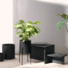 Soporte Metálico para Macetero Negro M - Haruko