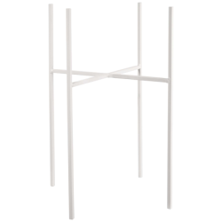 Metal Stand for Vase White L - Haruko