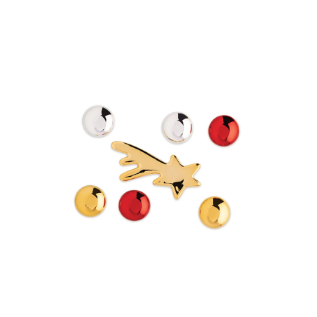 Set of 6 Magnet Set - Bark for Christmas