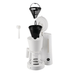 Máquina de Café de Filtro Branco - Plissé