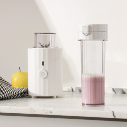 Copo com Tampa para Liquidificadora Branco - Plissé