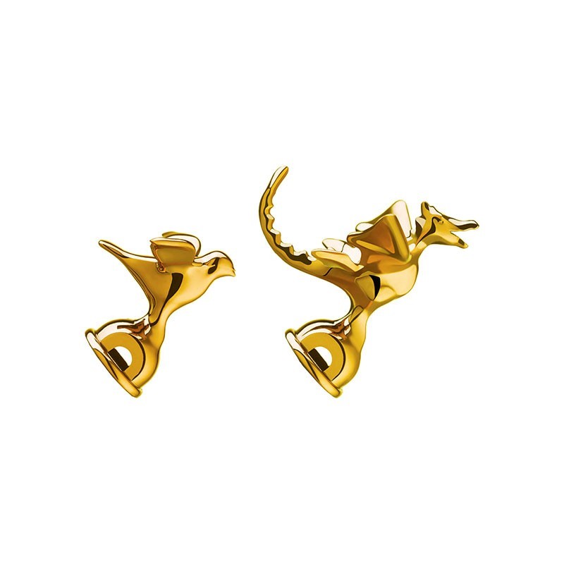 Set of 2 Golden Whistles - 9093