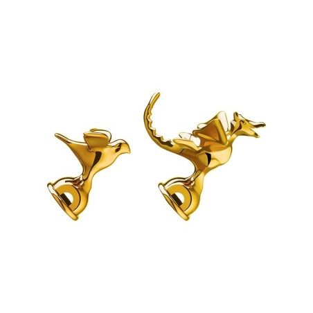 Set of 2 Golden Whistles - 9093