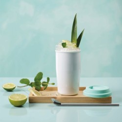Copo Térmico 200ml Turquesa - Cup&Go