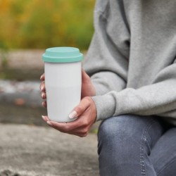 Copo Térmico 350ml Turquesa - Cup&Go