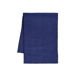 Table Runner 100% Linen Deep Blue - Textil