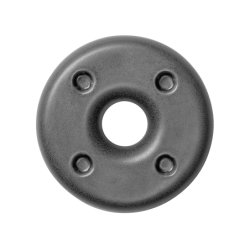 Porta-Velas 22cm Preto - Stone