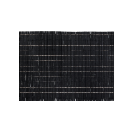 Mantel Individual 46x33cm Negro - Bamboo