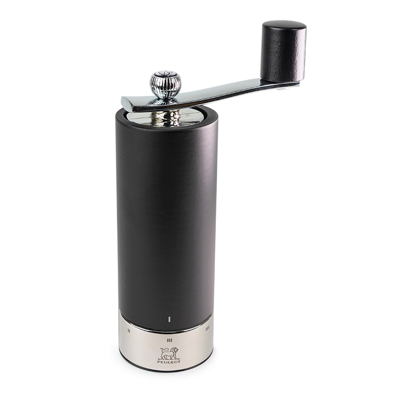 Moinho de Pimenta com Pega Preto/Inox 18cm - Isen U'Select
