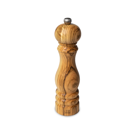 Manual Pepper Mill in Olive Wood 22cm - Paris