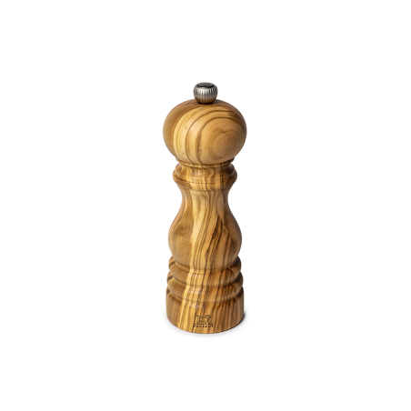 Manual Pepper Mill in Olive Wood 18cm - Paris
